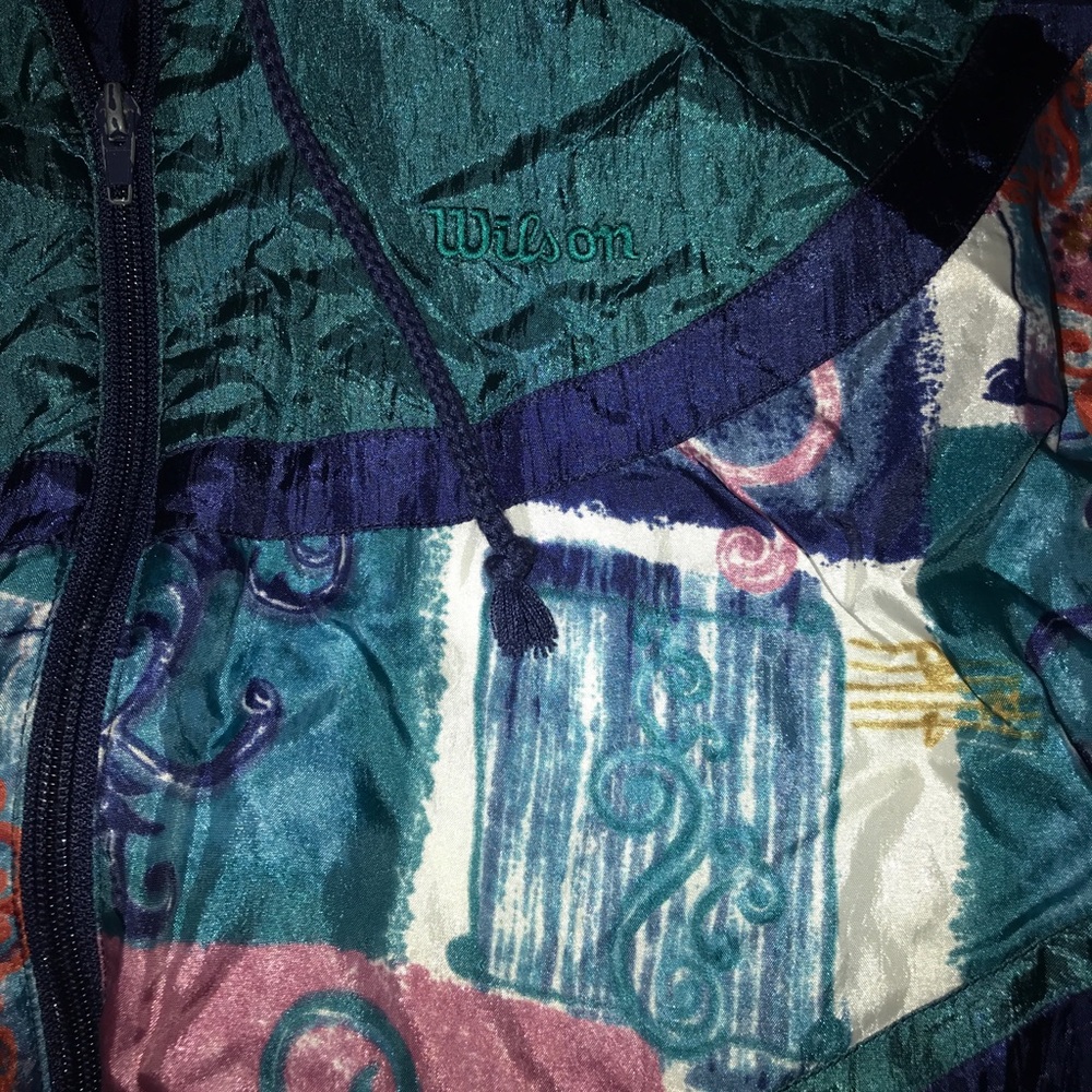 VINTAGE 80s WILSON WINDBREAKER